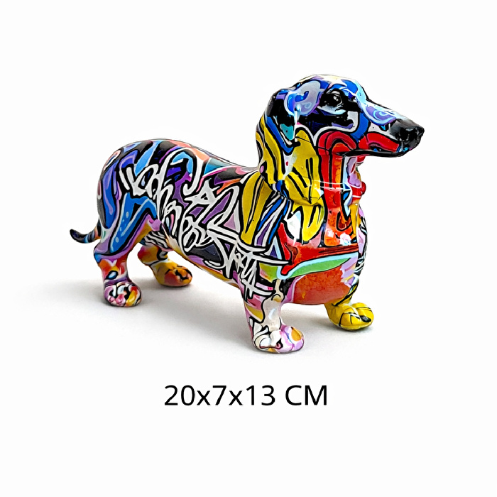 SOFIART Dachshund Köpek Figür