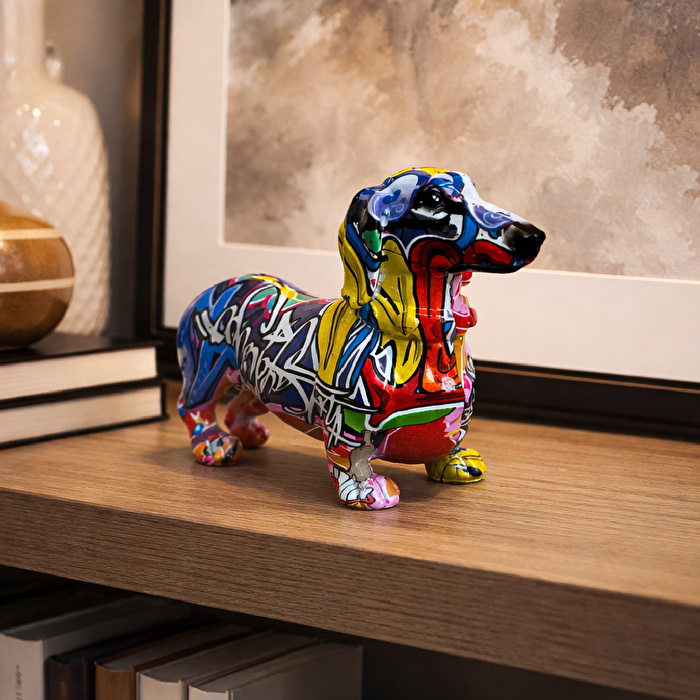 SOFIART Dachshund Köpek Figür