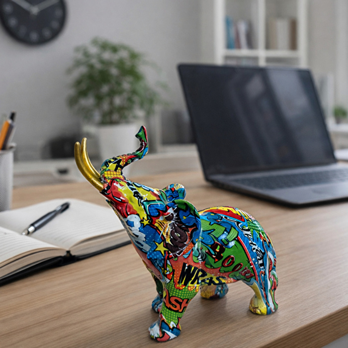 SOFIART Mini Fil Figür