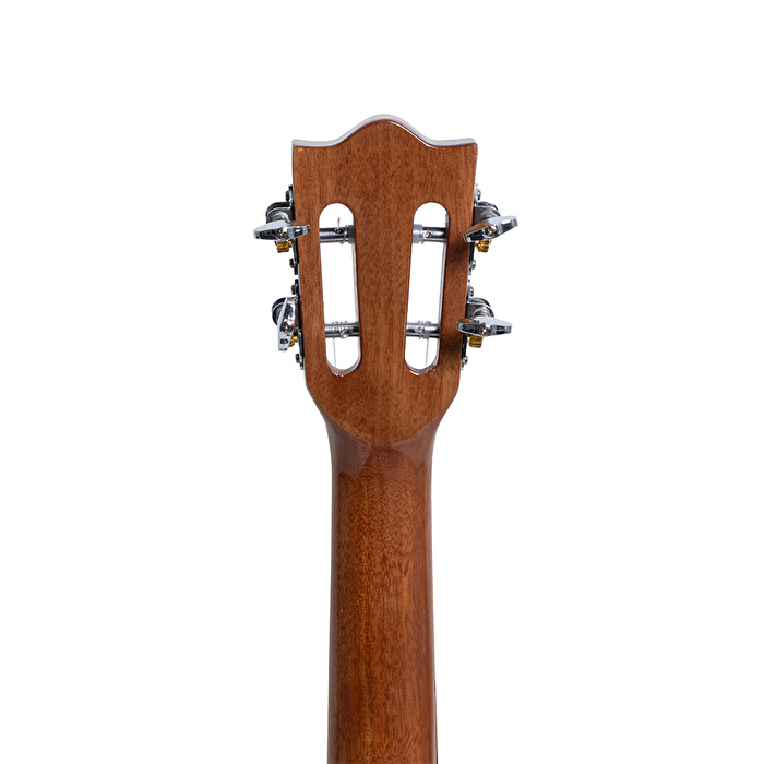 Puka KXS-21EQ Venge Kapak Kesik Kasa Tunerli Soprano Elektro Ukulele