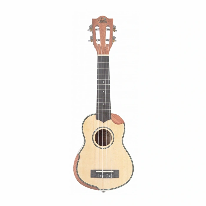 Puka KYTH-21  Ladin Kapak Kesik Kasa Soprano Ukulele