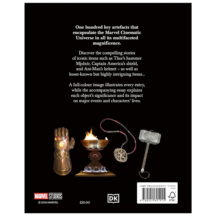 Marvel Studios 100 Objects Iconic Artifacts from the MCU