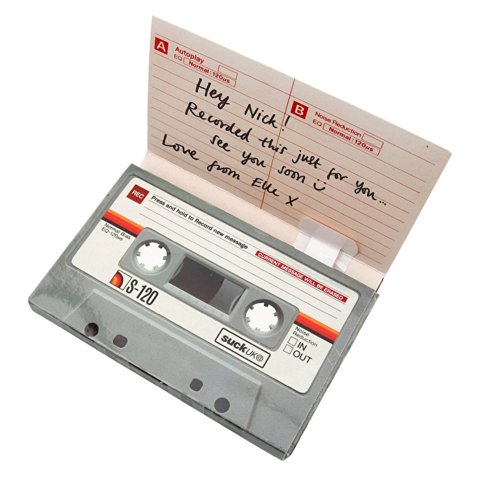 SUCK UK Tekrar Kayıt Yapılabilen Tebrik Kartı