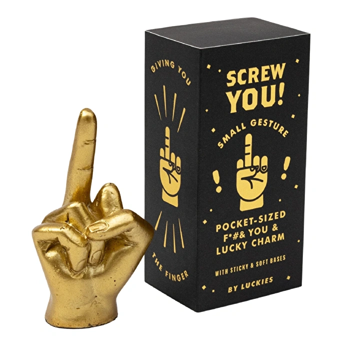 SUCK UK Screw You Metal Obje