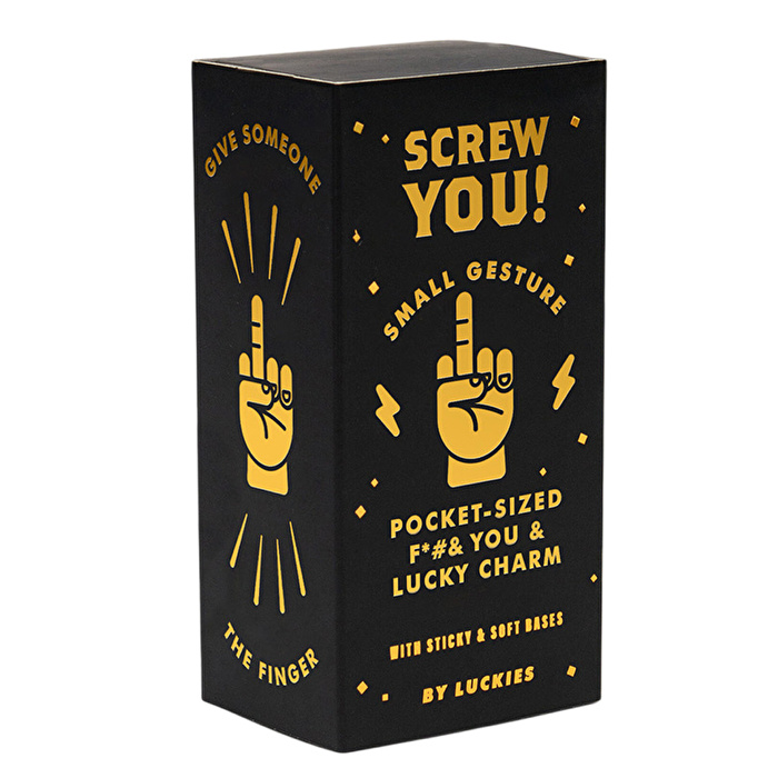 SUCK UK Screw You Metal Obje