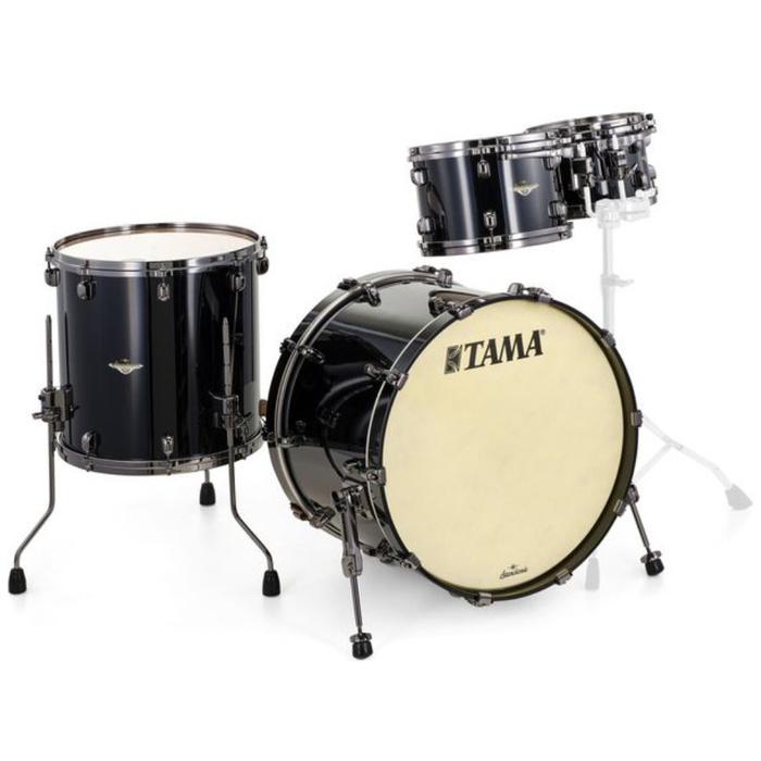 TAMA MA42TZBNS-PBK Starclassic Maple Piano Black 4 Parça (22B/10T/12T/16F) Akustik Davul Seti