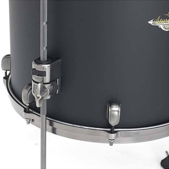 TAMA MA42TZS-FBK Starclassic Maple Flat Black 4 Parça (22B/10T/12T/16F) Akustik Davul Seti