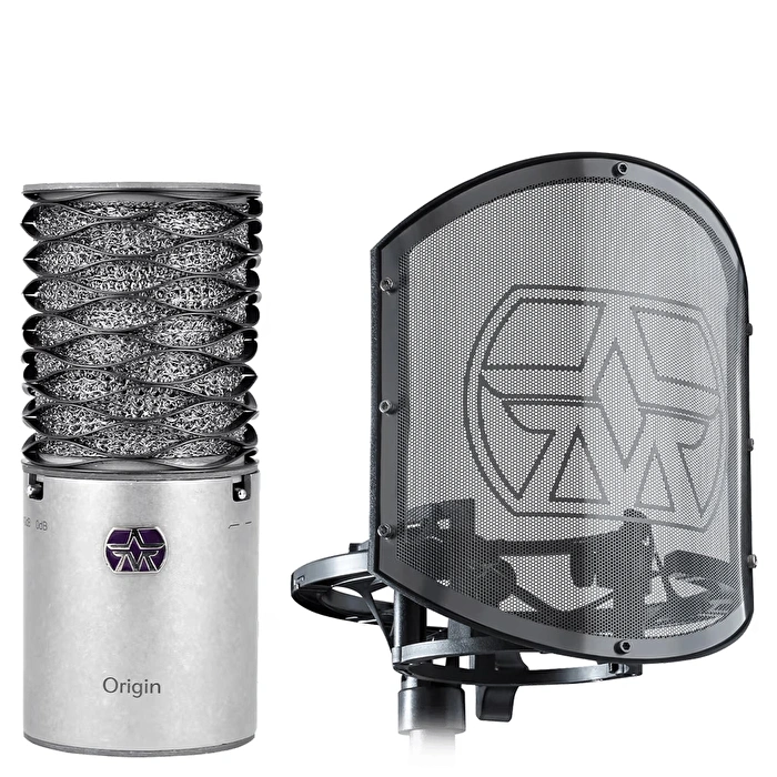 Aston Microphones ORIGIN BUNDLE Origin Geniş Diyafram Condenser Mikrofon (Pop Filtre Ve Shock-Mount Set Dahil)