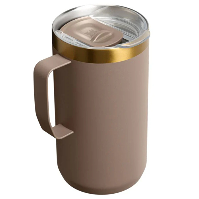 STANLEY The Everyday Camp Mug 0.74L / 24oz (BOX) Espresso Gold