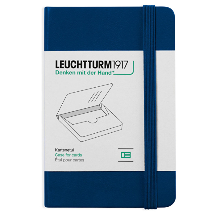 LEUCHTTURM Lüks Kartvizitlik, Lacivert