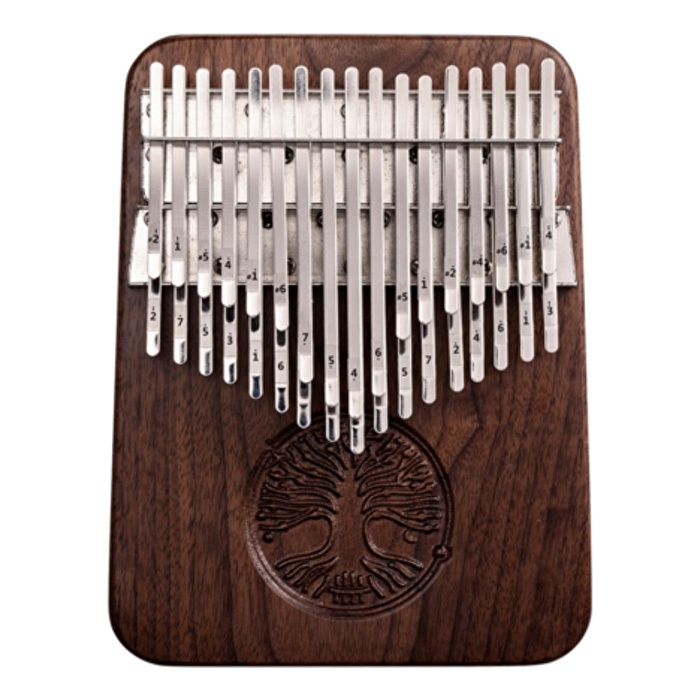 HLURU KYT34B Tree Of Life Siyah 34 Tuşlu Kalimba