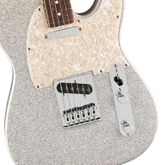 Fender 75th Anniversary Player II Telecaster Gülağacı Klavye Diamond Dust Sparkle w/Bag Elektro Gitar