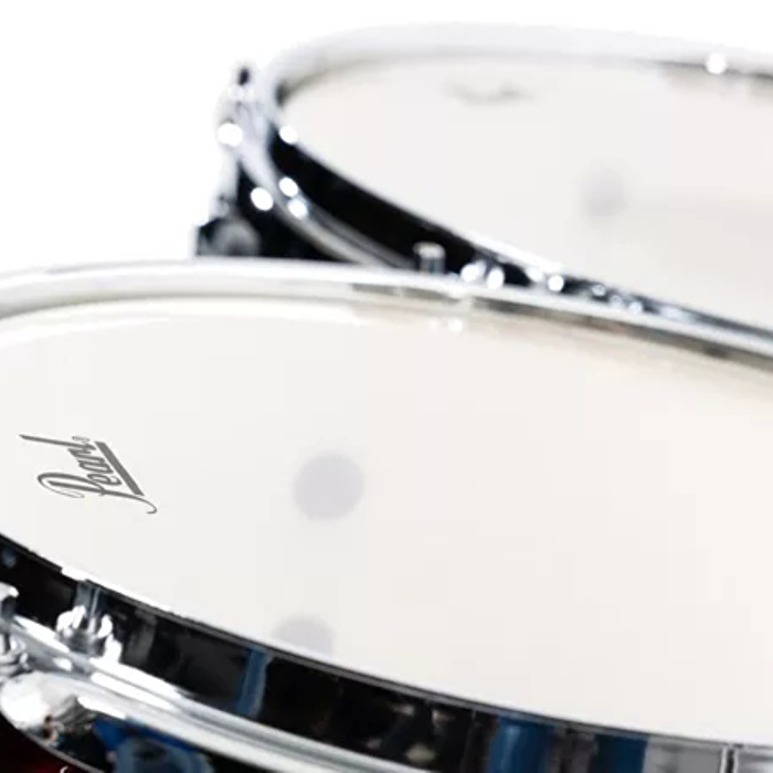PEARL RS525SC/C91 Roadshow Wine Red 5 Parça (22B/10T/12T/16F/14S) Aksamlı ve Sabian Solar Zilli Akustik Davul Seti