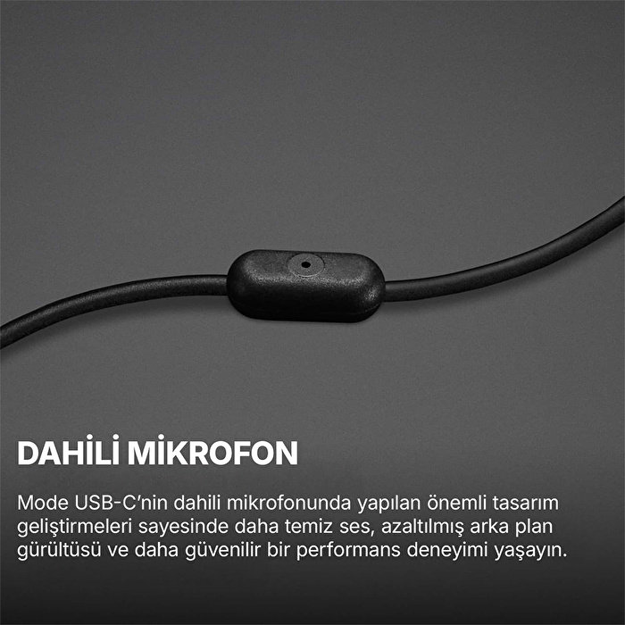 MARSHALL Mode USB-C, Kablolu Siyah Kulak İçi Kulaklık