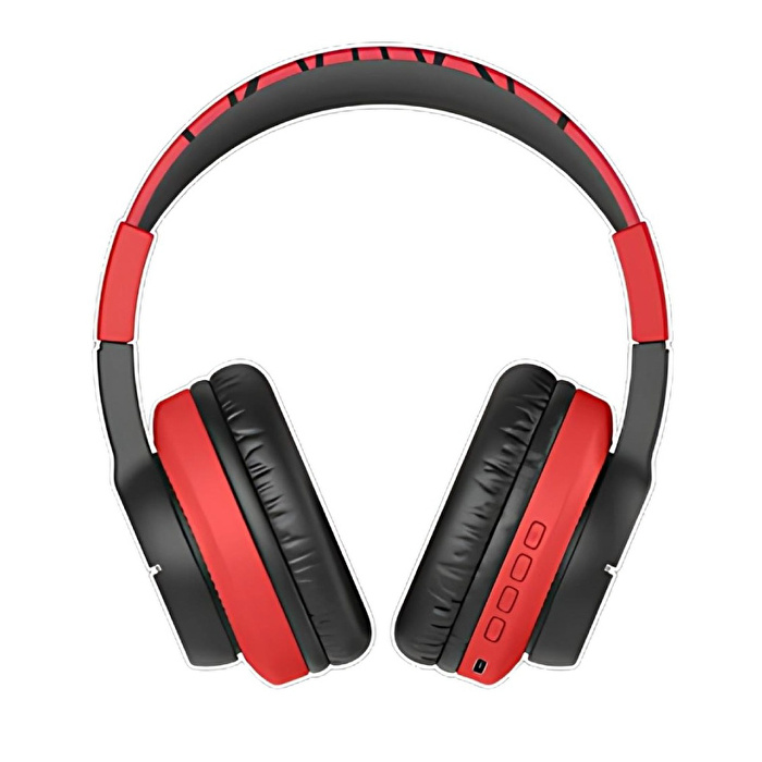 ICLEVER BTH12 Çocuk Bluetooth Kulaklık - Siyah & Kırmızı