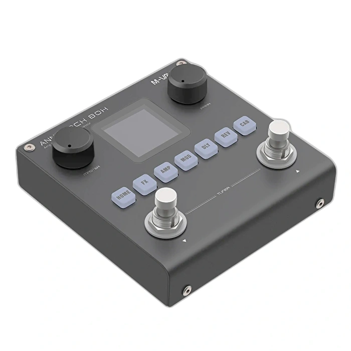 M-Vave Blackbox Siyah Kompakt Gitar Stompbox Prosesör