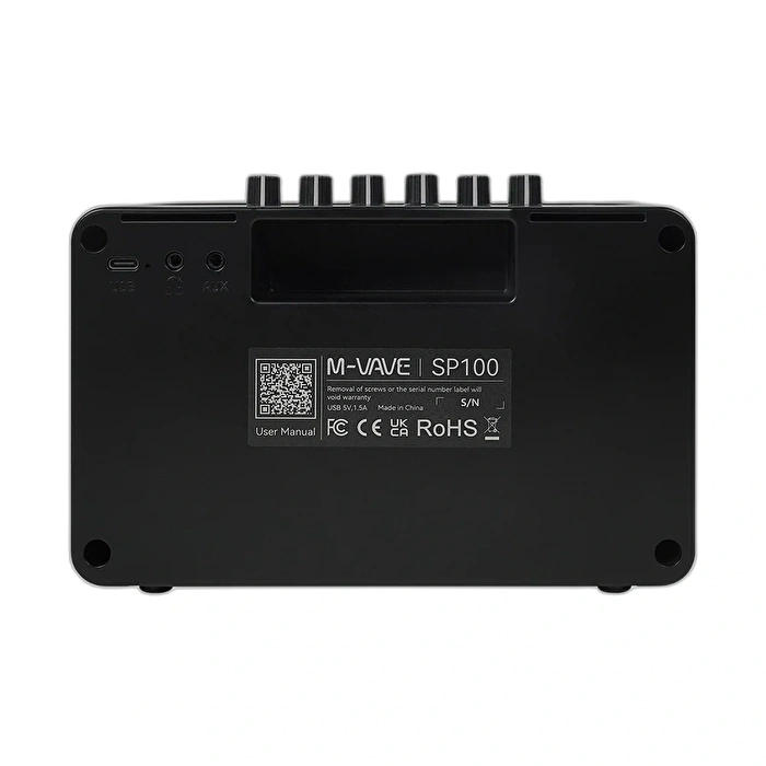 M-Wave SP100 RED Şarjlı Gitar Amplifikatörü