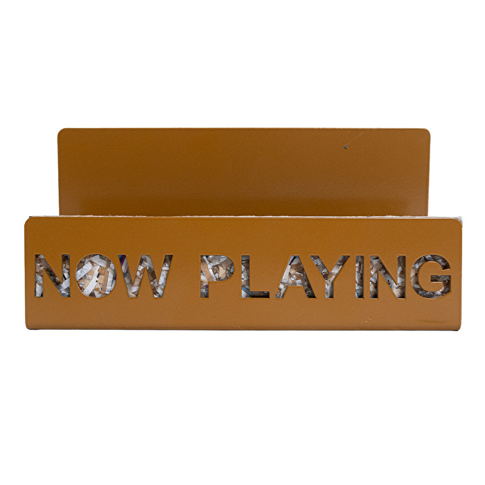 BYDA "Now Playing" Plak Display Standı Hardal