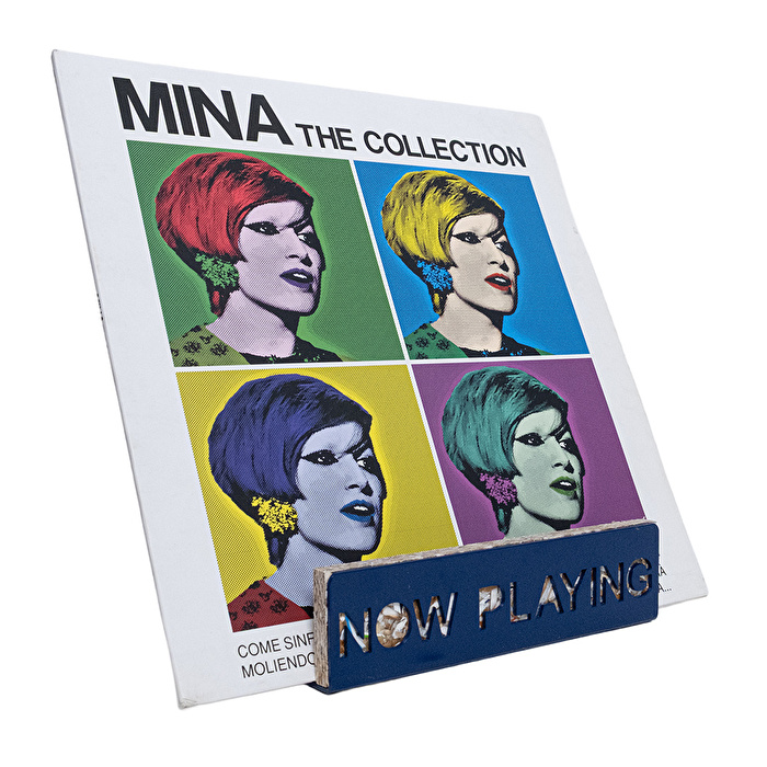 BYDA "Now Playing" Plak Display Standı Indigo Mavisi