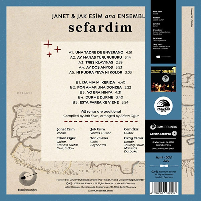 Janet & Jak Esim Ensemble - Sefardim
