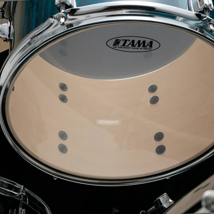 Tama CL72RSP-GHP Superstar Classic Gloss Sapphire Lacebark Pine 7 Parça (22B/8T/10T/12T/14F/16F/14S) Akustik Davul Seti