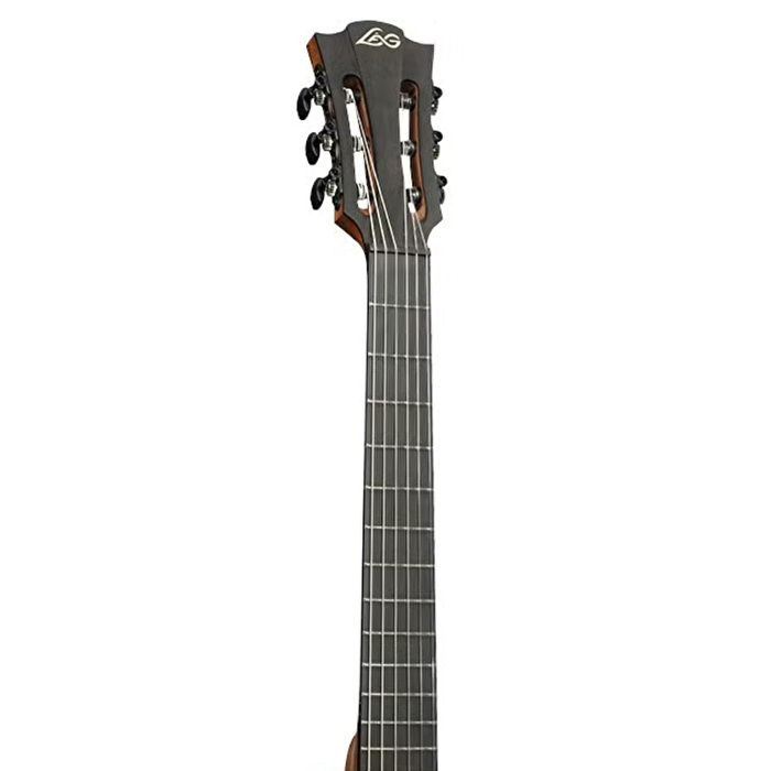 Lag SAUVAGE-N-ASCE Naylon Auditorium Slim Cutaway Elektro Klasik Gitar