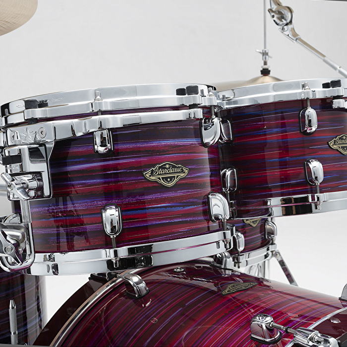 TAMA WBS52RZS-LPO Starclassic Walnut/Birch Lacquer Phantasm Oyster 5 Parça (22B/10T/12T/14F/16F) Akustik Davul Seti