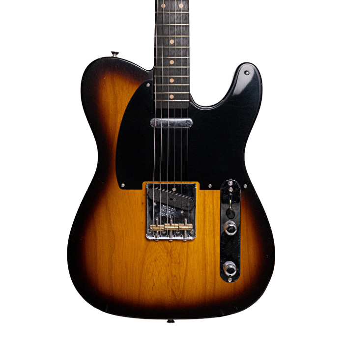 Fender Custom Shop Masterbuilt Yuriy Shishkov Late 50's Telecaster Relic Gülağacı Klavye 2 Ton Sunburst Elektro Gitar