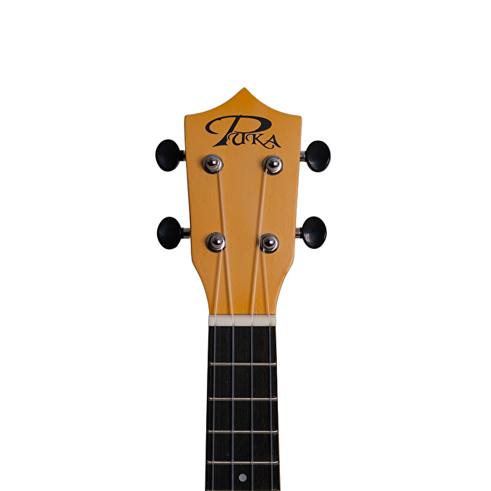 Puka UK21-YL Turuncu Soprano Ukulele (Kılıf Dahil)
