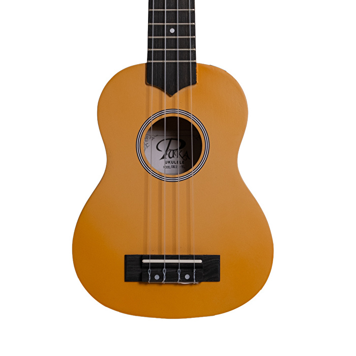 Puka UK21-YL Turuncu Soprano Ukulele (Kılıf Dahil)