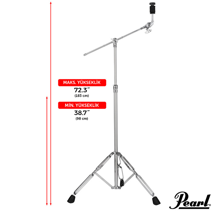 PEARL BC-820 - 820 Serisi Convertible Boom Zil Standı