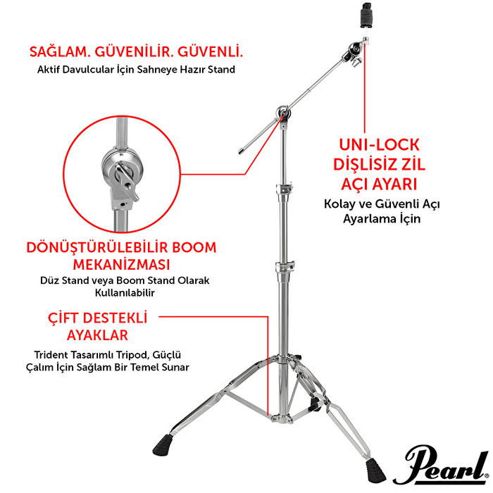 PEARL BC-930 Boom Zil Sehpası