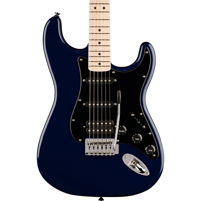 Squier Sonic Stratocaster HSS Akçaağaç Klavye BPG Midnight Blue Elektro Gitar