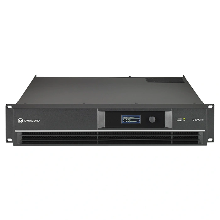 DYNACORD C1300FDI-EU C-Serisi 2 x 650W DSP Güç Amplifikatörü DSP