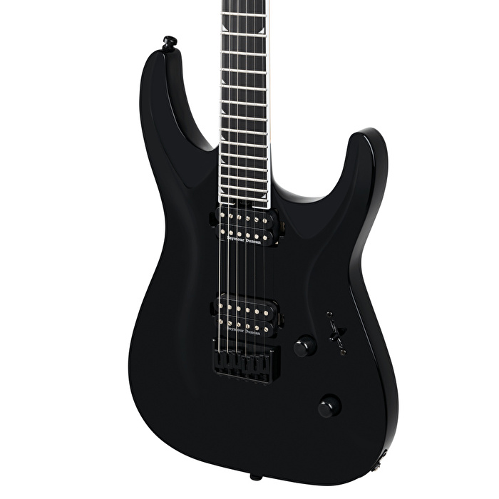 Jackson Pro Plus Serisi Soloist SLA2 HT Abanoz Klavye Gloss Black Elektro Gitar