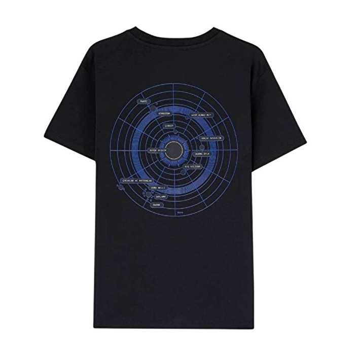 REFLECT STUDIO Büyük Düşler Premium Siyah T-Shirt