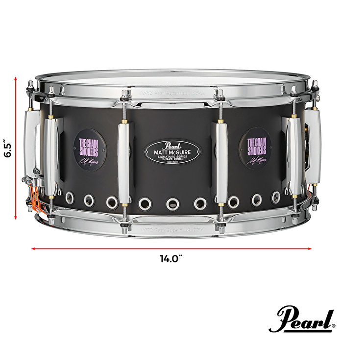 PEARL MM1465S/C - Matt  McGuire Signature "The Chainsmokers" 14"x6.5" Trampet