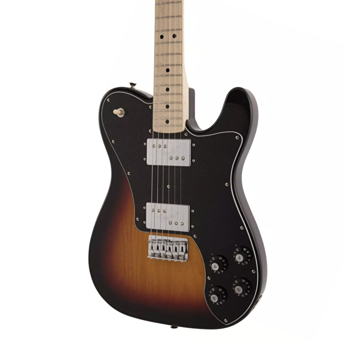 Fender Made in Japan Traditional 70s Telecaster Deluxe Akçaağaç Klavye 3 Ton Sunburst w/Bag Elektro Gitar
