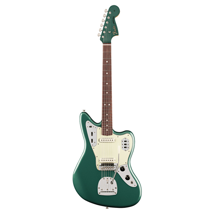 Fender Vintera III Mid 60s Jaguar Gülağacı Klavye Sherwood Green Metallic Elektro Gitar