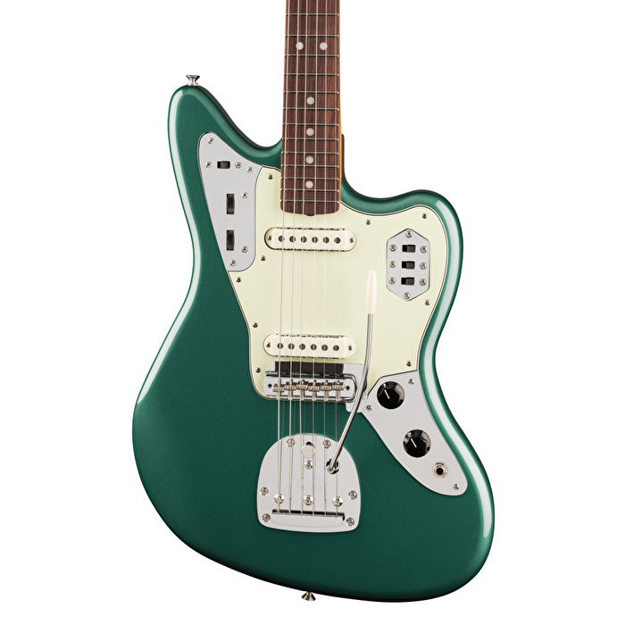 Fender Vintera III Mid 60s Jaguar Gülağacı Klavye Sherwood Green Metallic Elektro Gitar