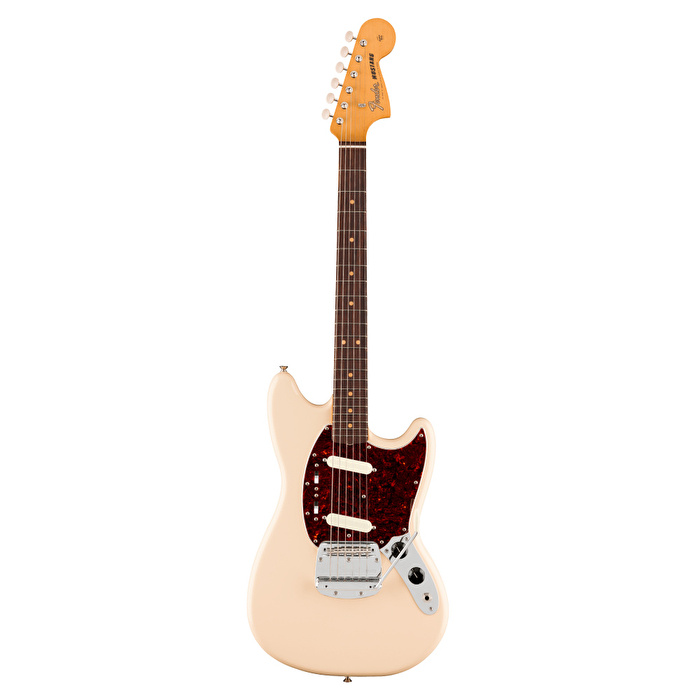 Fender Vintera III Mid 60s Mustang Gülağacı Klavye Olympic White Elektro Gitar