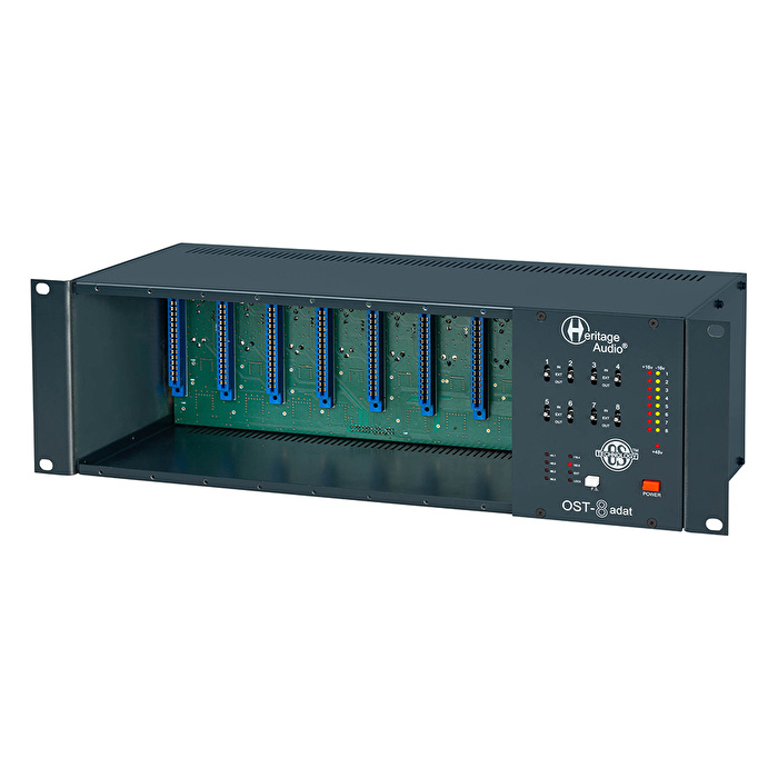 HERITAGE AUDIO HAOST8 8 Yuvalı ADAT Destekli 500 Serisi Şasİ