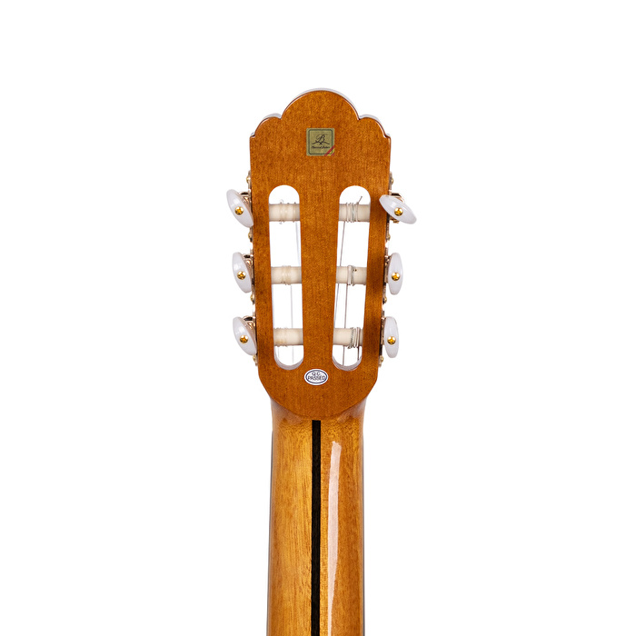 Barcelona Fuego CEQ Cutaway Natural Elektro Klasik Gitar