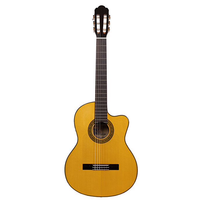 Barcelona Fuego Cutaway Natural Klasik Gitar