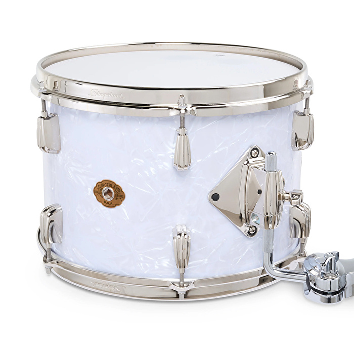 SLINGERLAND Radio King Outfit White Marine Pearl Wrap 3 Parça (18B/12T/14F) Akustik Davul Seti