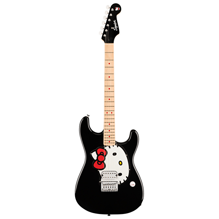 Fender x Hello Kitty Black Stratocaster Elektro Gitar