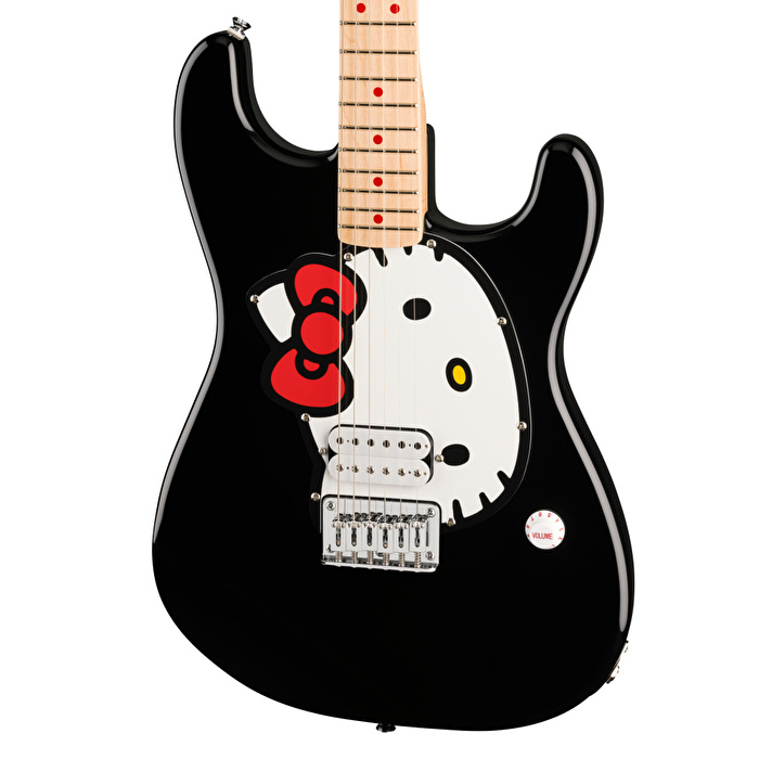 Fender x Hello Kitty Black Stratocaster Elektro Gitar