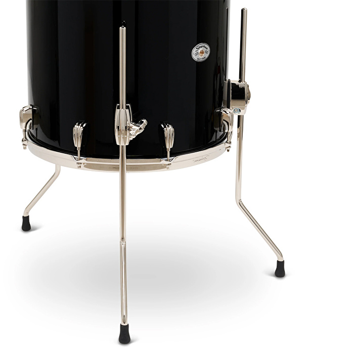 SLINGERLAND Studıo King Outfit  Del Norte Black Lacquer 5 Parça (22B/10T/12T/16F/14S) Akustik Davul Seti