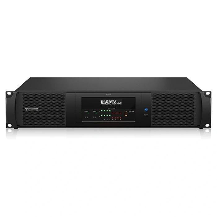 MIDAS AS88 Dual HyperMAC to 8 Port Dual Redundant AES50 Converter