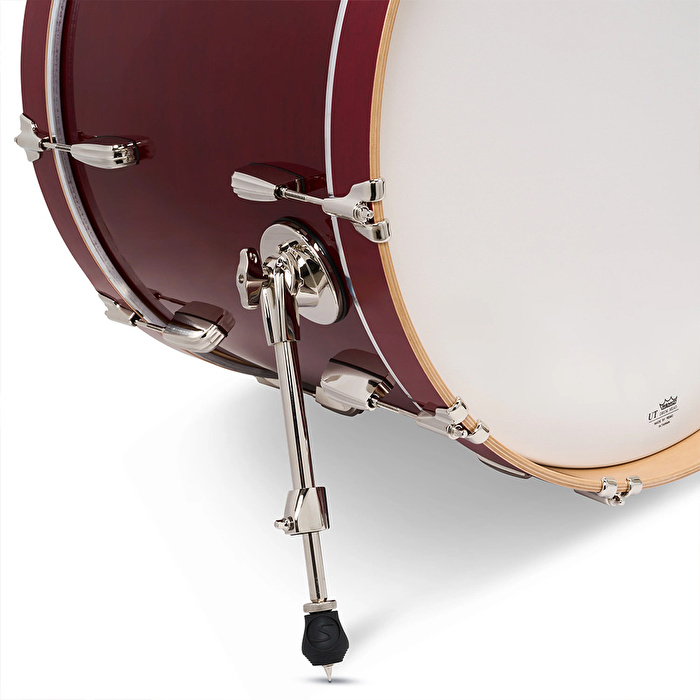 SLINGERLAND Studio King Outfit Royal Crimson Lacquer 4 Parça (18B/12T/14F/14S) Akustik Davul Seti